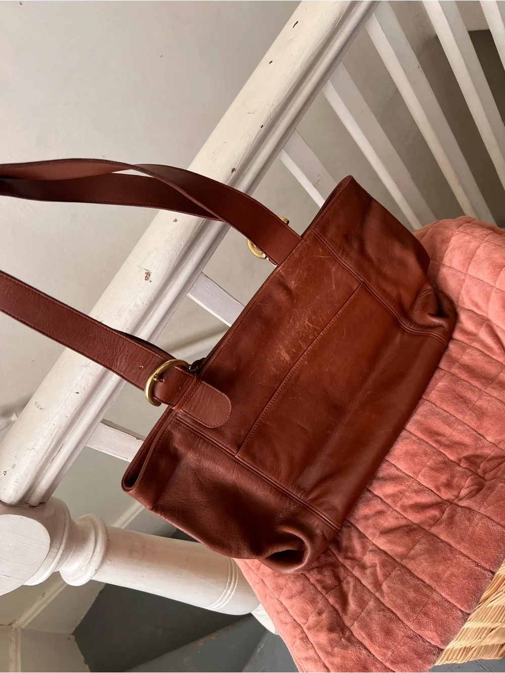 Coach vintage Tote Bag in Rich Cognac Brown